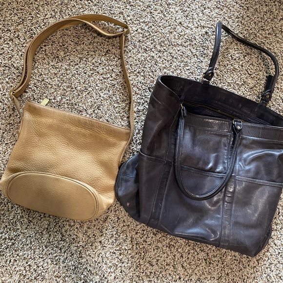 Two (2) Vintage Coach Leather Bags - Picture 2 of 14